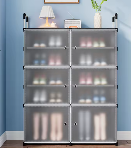 Miniatura 3 de ZAPATERO DOBLE DE 3 NIVELES CON CUBIERTA